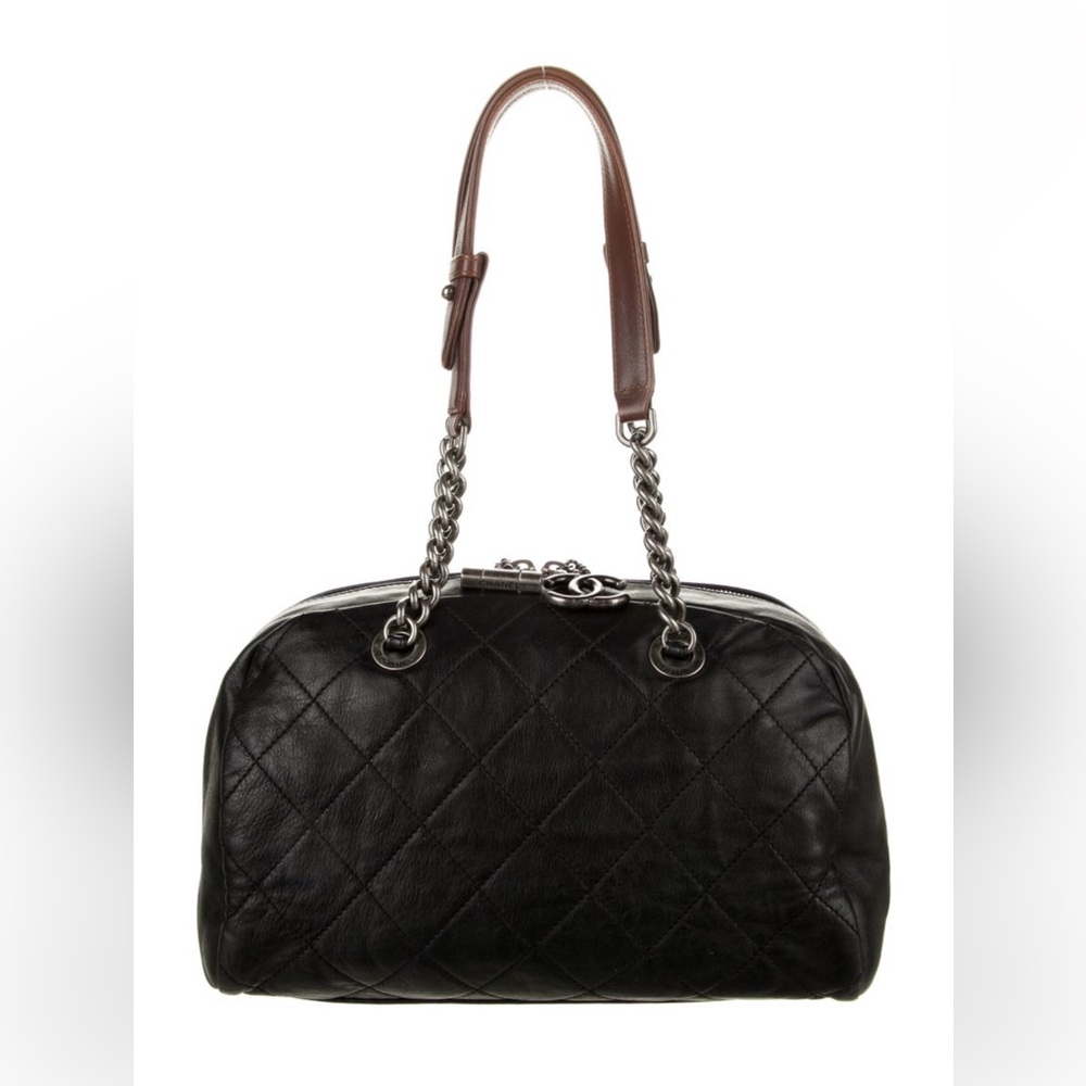 Chanel Country Chic Bowler Bowling Bag